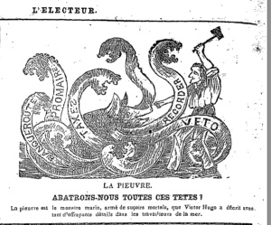 Figure 5 - « La Pieuvre. » L’électeur. 28 July 1866, page 2.